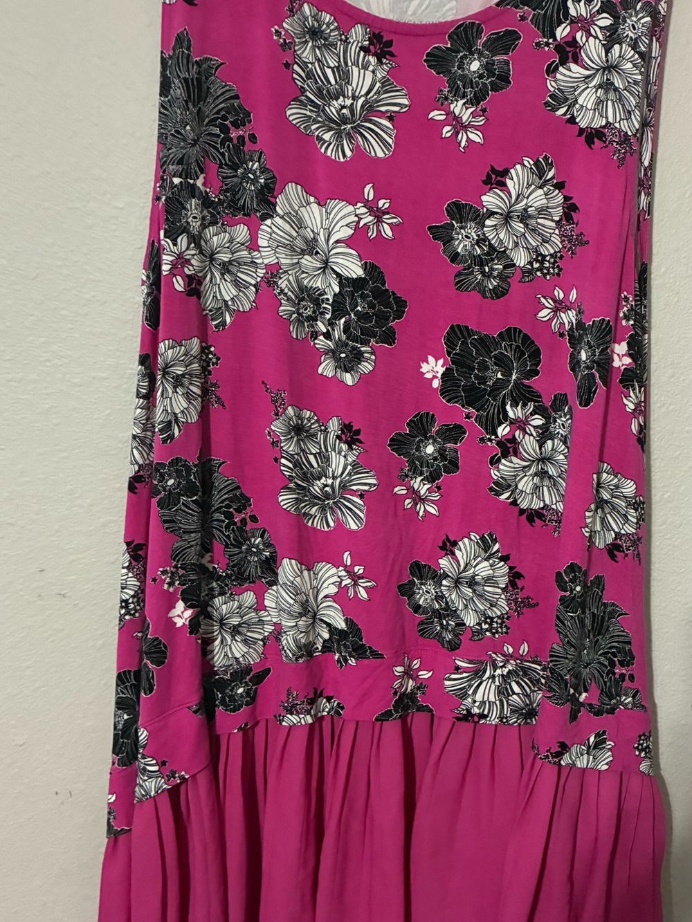 Jessica London Women’s Floral Pink tunic top